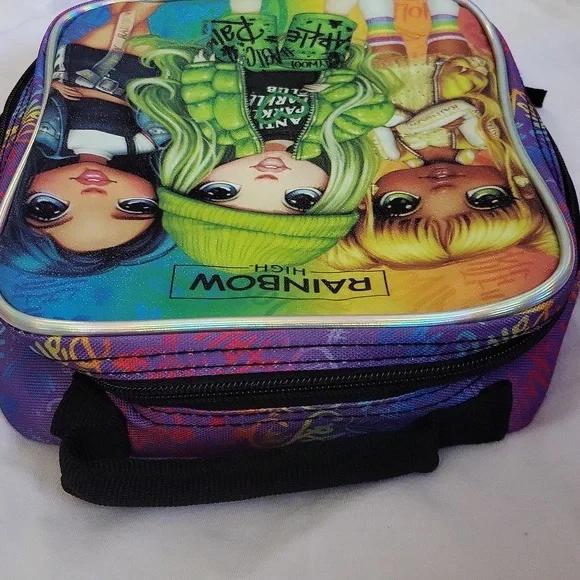 NWOT Rainbow 🌈 High Dolls Insulated Lunchbag - Picture 10 of 10